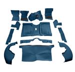 Moulded Passenger Area Carpet Set - Blue - GT6 All Models - RG1154BLUE